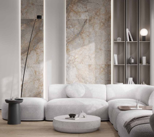 Керамогранит Laparet Champion Brown carving lappato рект. (60х120х0,9) лаппатированный